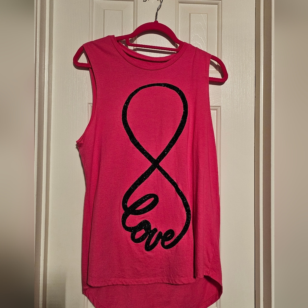 Love high lo tunic top
